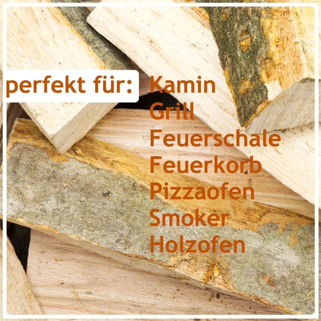Brennholz Kaminholz Holz 5 kg Für Ofen und Kamin Kaminofen Feuerschale Grill Buche Feuerholz
