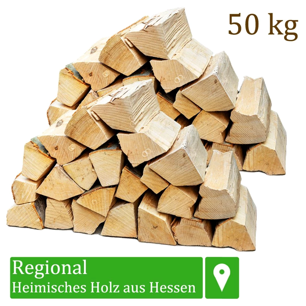 Brennholz Kaminholz Holz 50 kg Für Ofen und Kamin Kaminofen Feuerschale Grill Buche Feuerholz