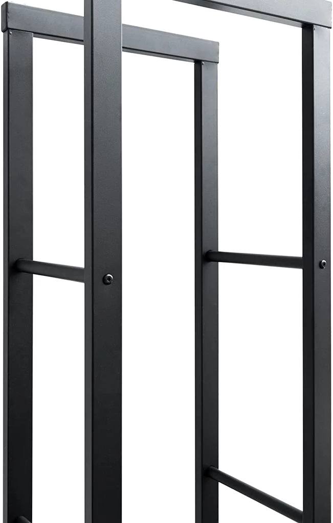 Kaminholzregal für Innen & Außen Praktisches Holzlager 100 x 25 x 80 cm