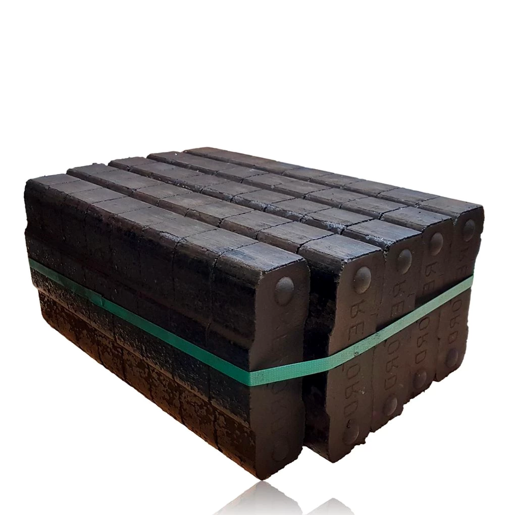 REKORD 25KG Premium Braunkohlebriketts  Kohle Kohlebriketts Ofen Kamin Brennstoff Feuer