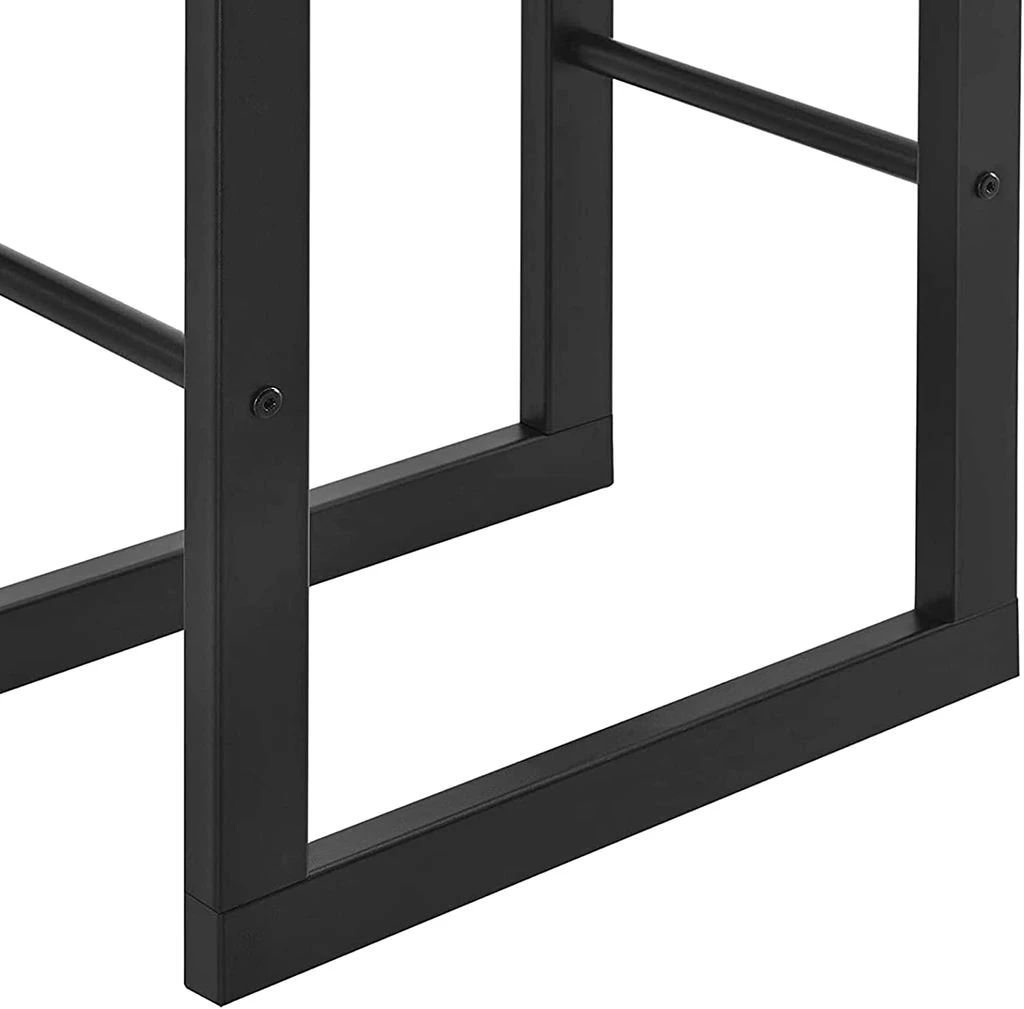 Kaminholzregal für Innen & Außen Praktisches Holzlager 100 x 25 x 60 cm